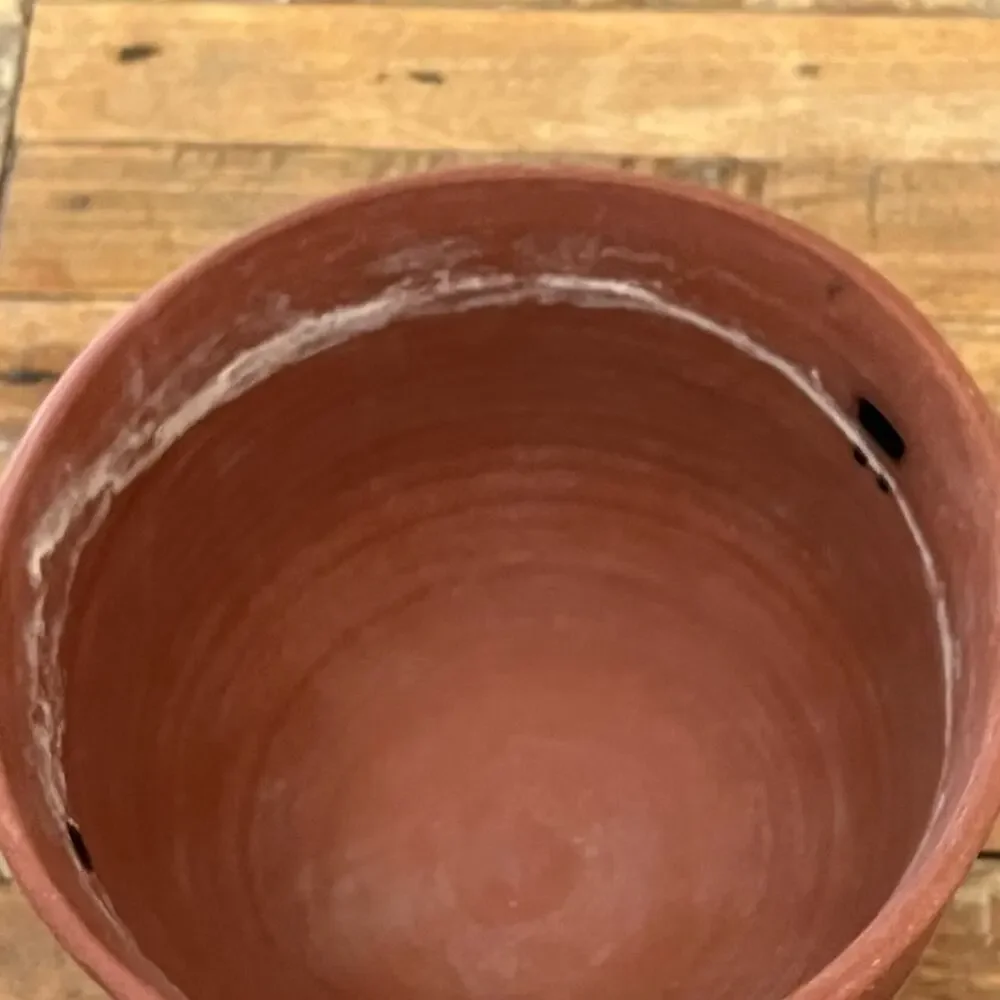 Vtg Glen Lafontaine Art Pottery Pot Planter 5